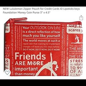 NEW lululemon card pouch